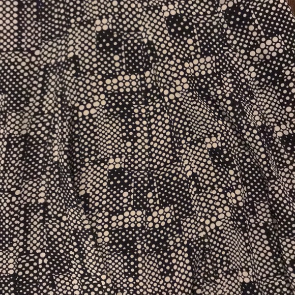 *EUC* Liz Clairborne / Crosshatch Printed Flounce Skirt / 10 - Picture 2 of 3